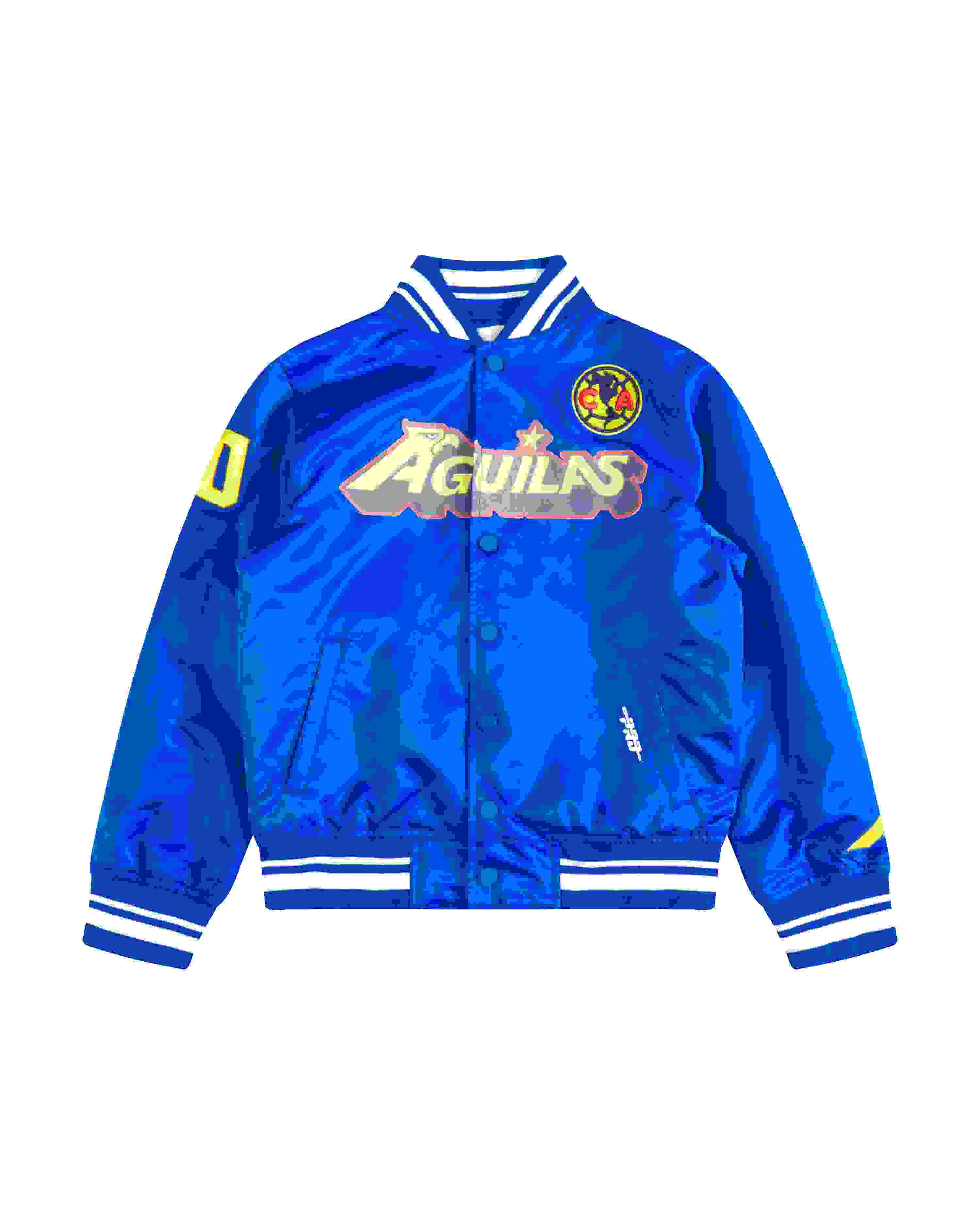 Pro Standard Club America Stadium Ribbed Big Boys' Satin Jacket